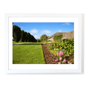 Nua Photography Print Ardgillan Castle Perenial border