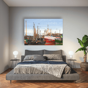 Nua Photography Print Balbriggan Harbour boats