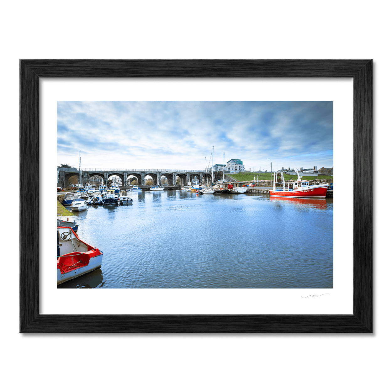 Nua Photography Print Balbriggan Railway Viaduct bridge