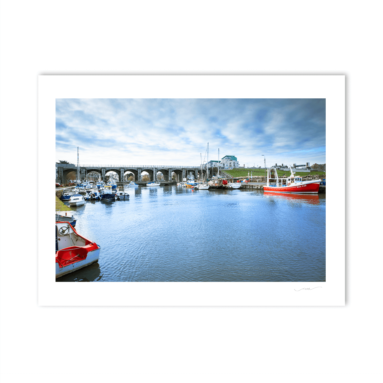 Nua Photography Print Balbriggan Railway Viaduct bridge