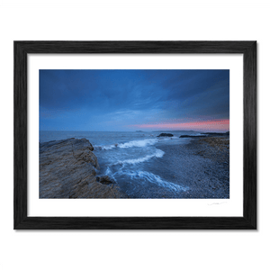 Nua Photography Print Blue Hour at High Rock Portmarnock