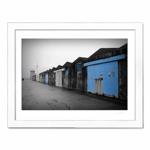 Nua Photography Print Boat Sheds Howth Harbour