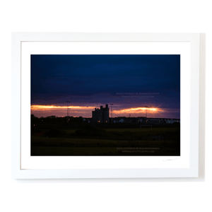 Nua Photography Print Bremore castle at sunset