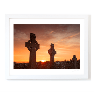 Nua Photography Print Celtic crosses Baldungan