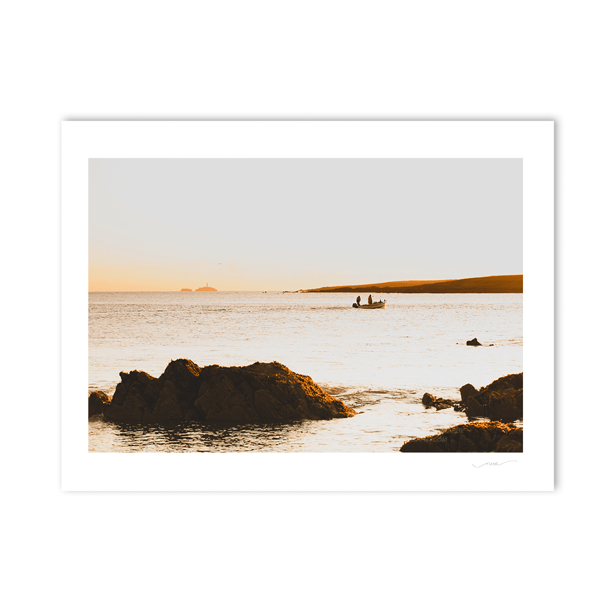 Nua Photography Print Checking Lobster Pots Skerries Dublin