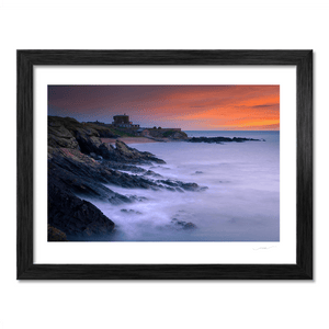 Nua Photography Print Cliff walk sunrise Portrane