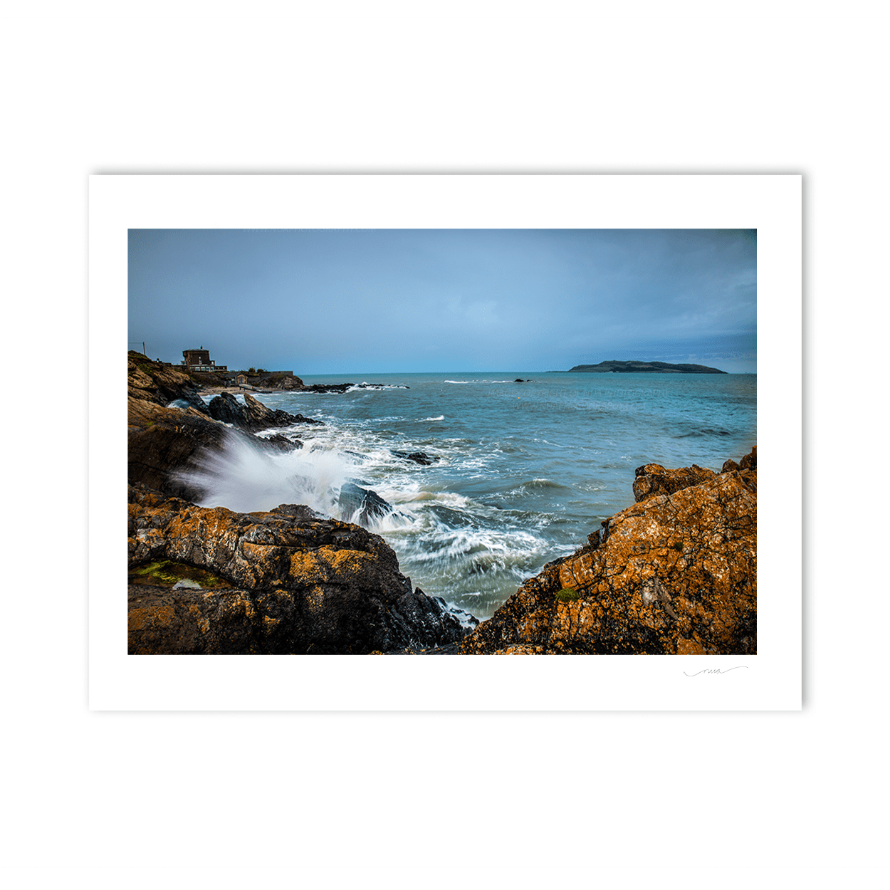 Nua Photography Print Crashing wave at Portrane