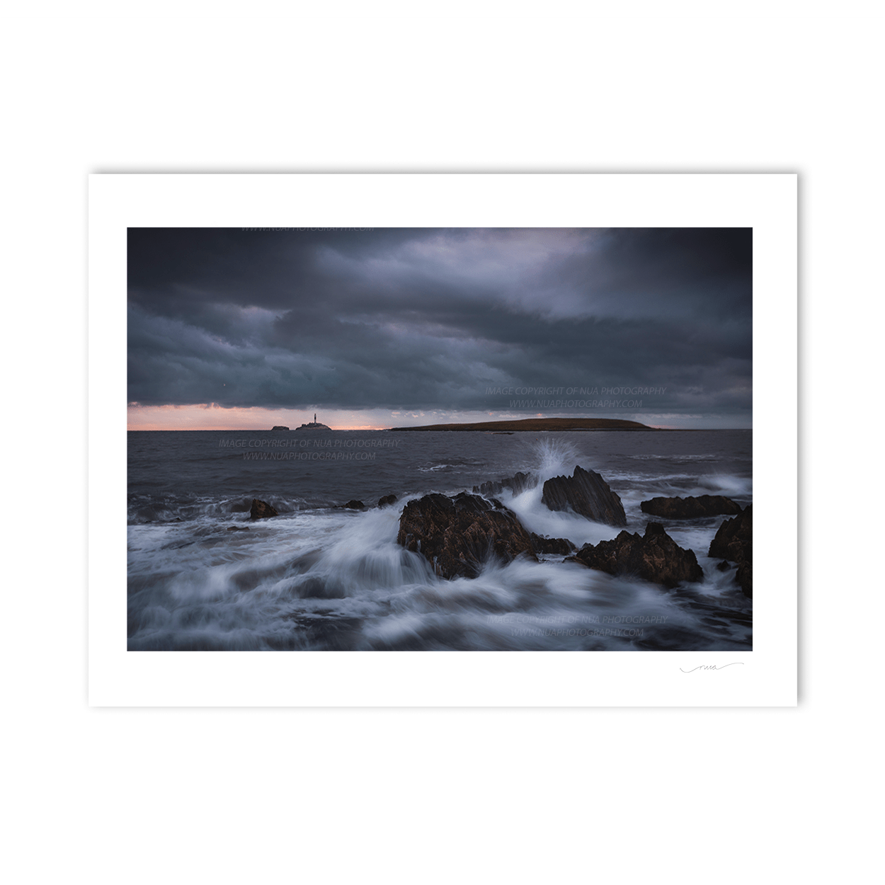 Nua Photography Print Dark skies Skerries