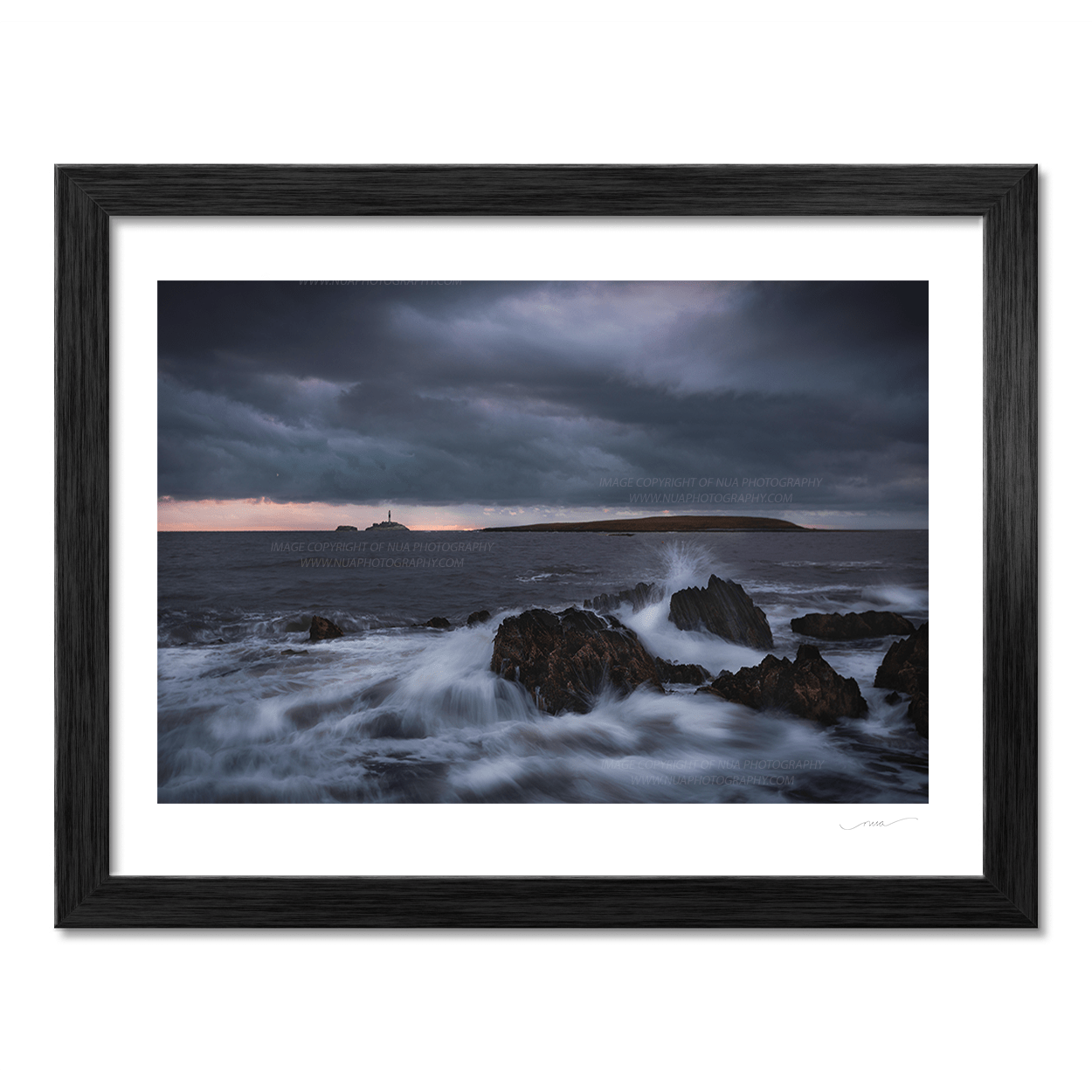 Nua Photography Print Dark skies Skerries