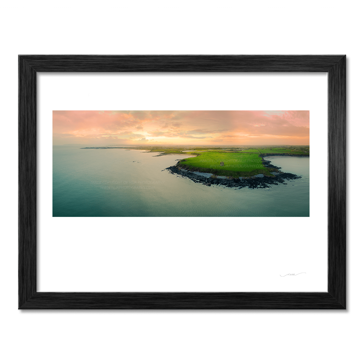Nua Photography Print Drumanagh Martello tower and Rush 5