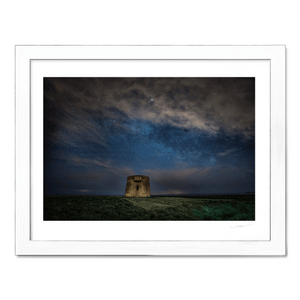 Nua Photography Print Drumanagh Martello under the night sky 7