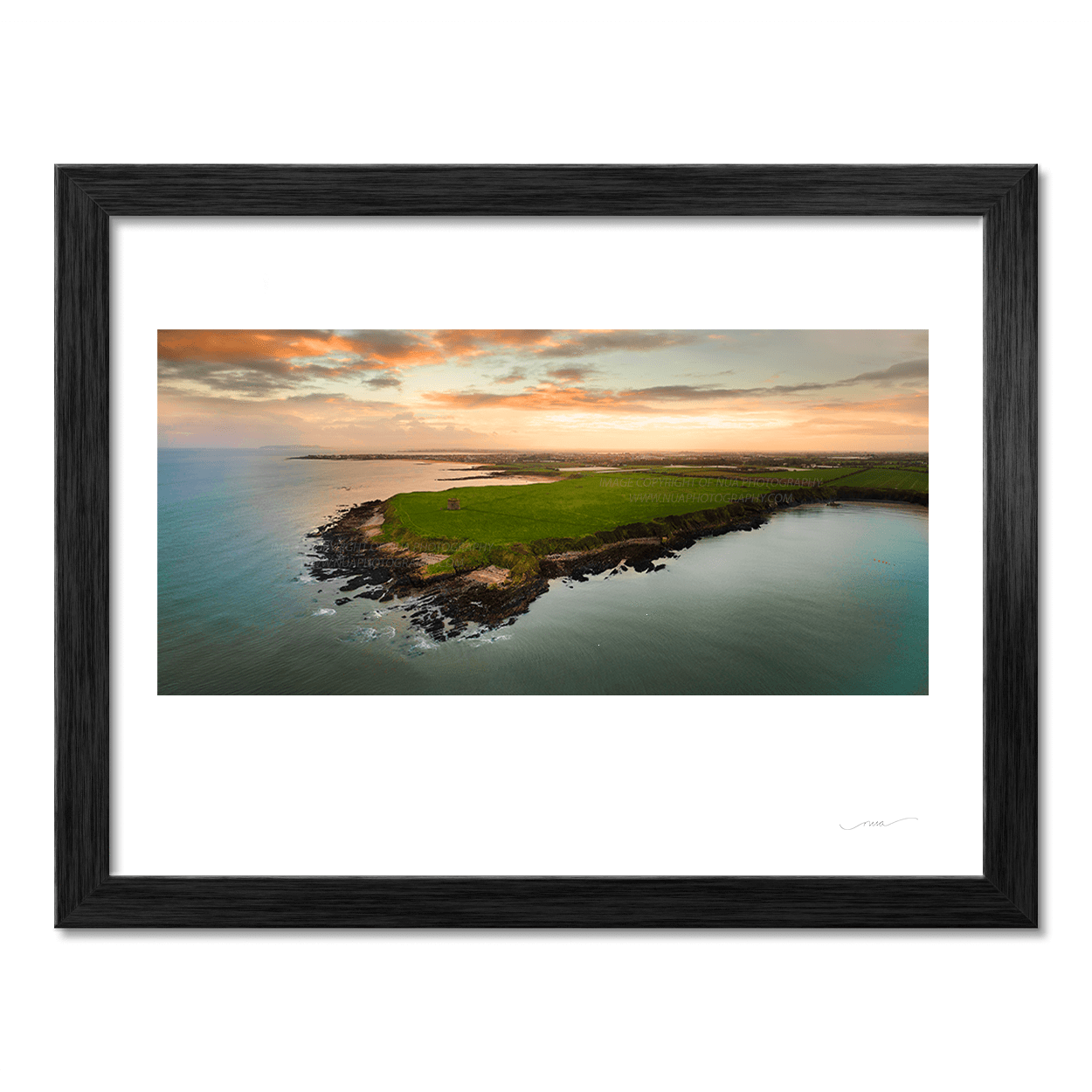 Nua Photography Print Drumanagh towards Rush 7