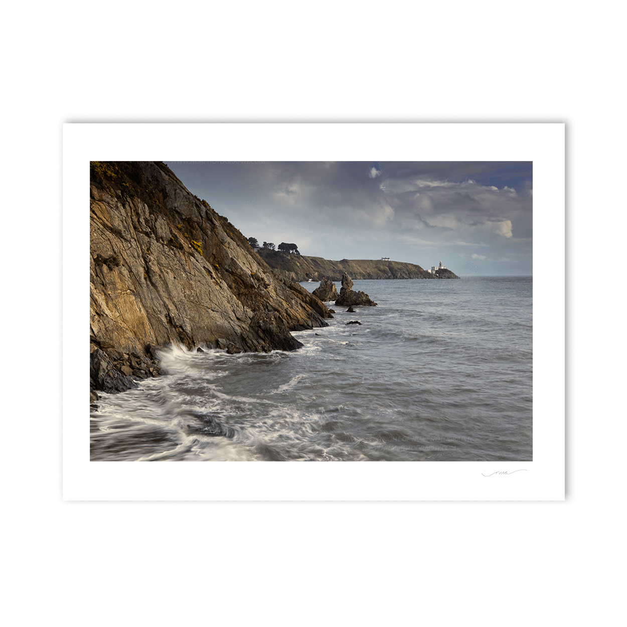 Nua Photography Print Drumleck beach to the Bailey