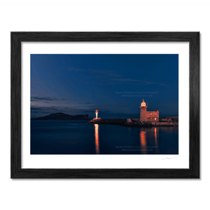 Nua Photography Print Dusk on Howth Harbour