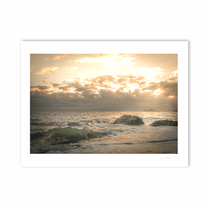Nua Photography Print Early morning waves Portmarnock