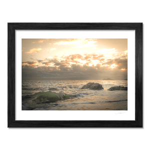 Nua Photography Print Early morning waves Portmarnock