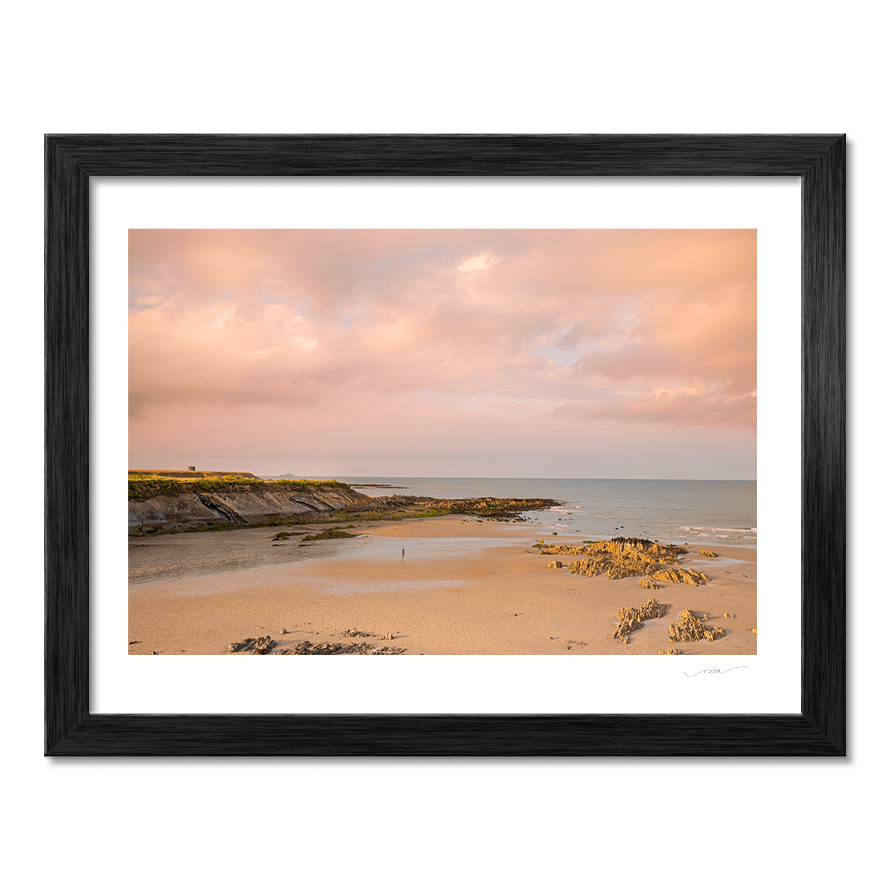 Nua Photography Print Evening Light over Lady's Cove Rush