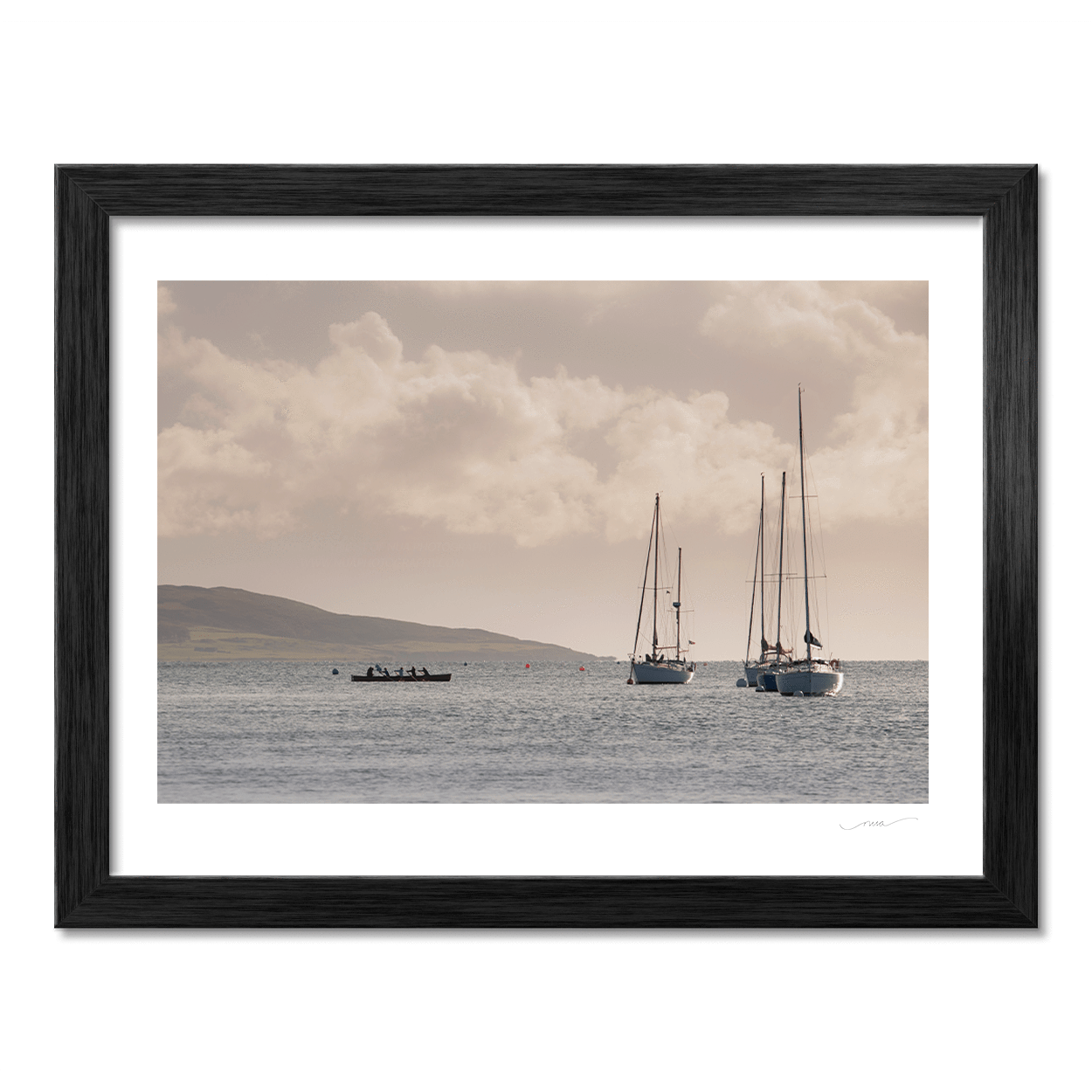 Nua Photography Print Fingal Rowers Training Rogerstown