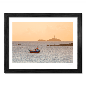 Nua Photography Print Fishing boats at Sunrise Skerries Dublin