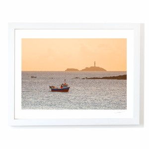 Nua Photography Print Fishing boats at Sunrise Skerries Dublin