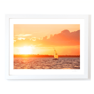 Nua Photography Print Golden Sunset Skerries