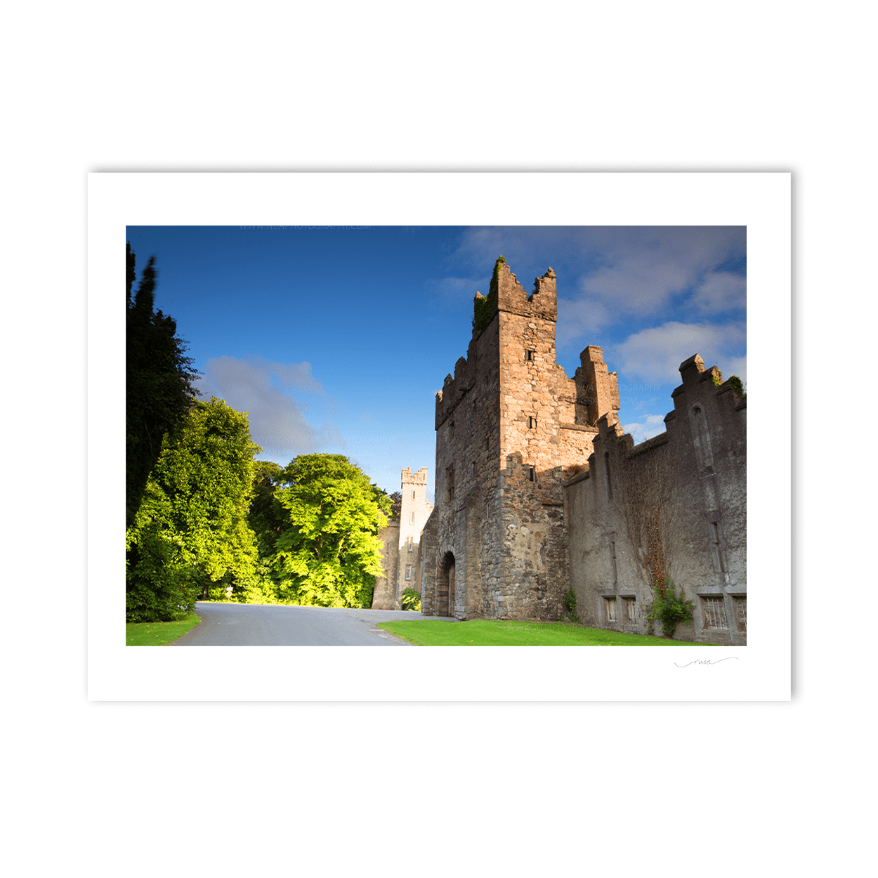 Nua Photography Print Howth Castle Dublin