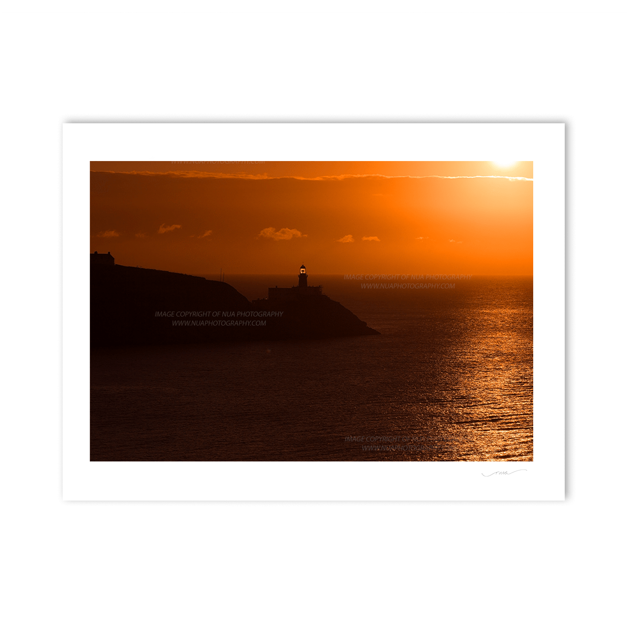 Nua Photography Print Howth early Morning