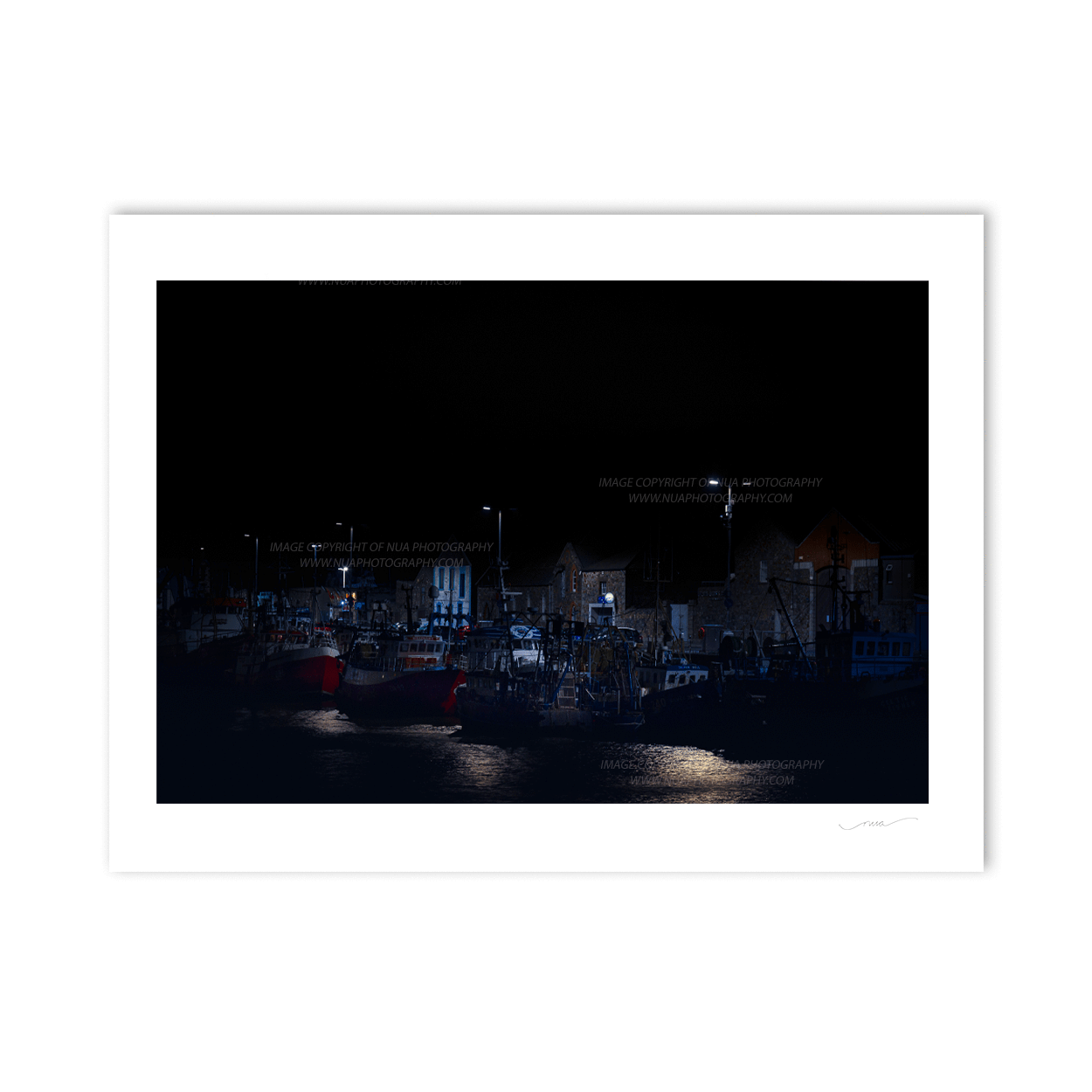 Nua Photography Print Howth fishing fleet