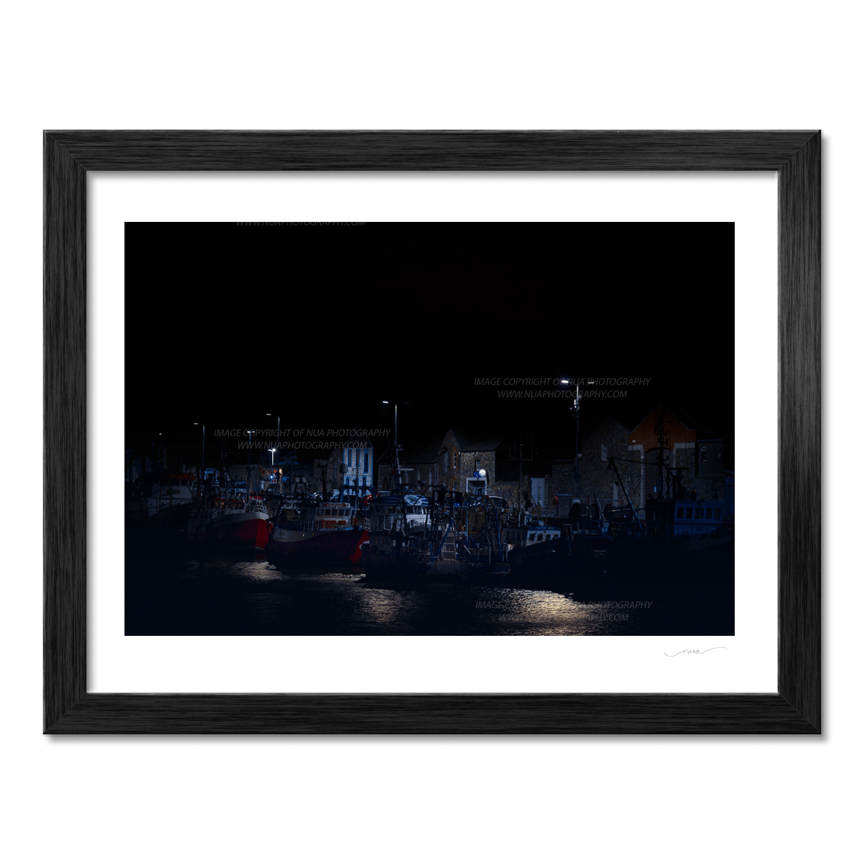 Nua Photography Print Howth fishing fleet