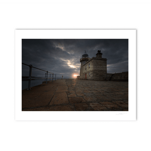 Nua Photography Print Howth harbour lighthouse
