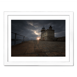 Nua Photography Print Howth harbour lighthouse