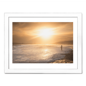 Nua Photography Print Kite Surfer on Rush Beach