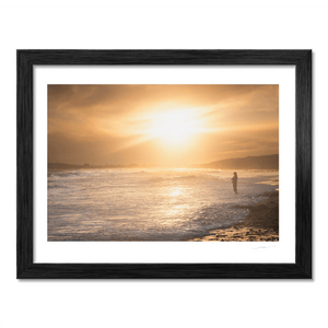 Nua Photography Print Kite Surfer on Rush Beach