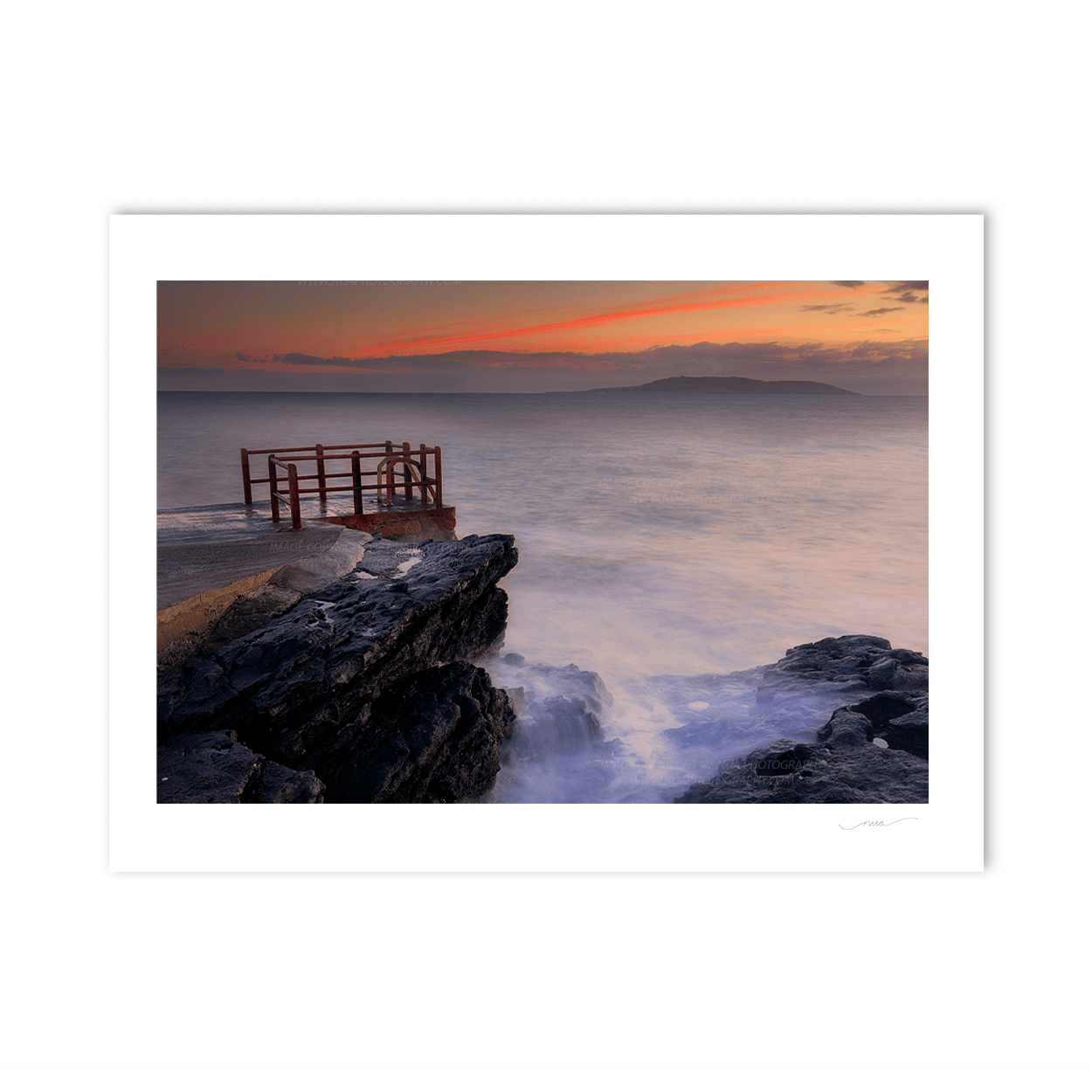 Nua Photography Print Lambay from the High Rock 4544