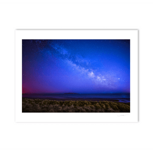 Nua Photography Print Lambay Island under the Milky Way from Rush South Beach