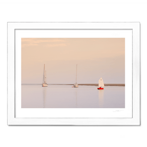 Nua Photography Print Little red boat Rogerstown 2