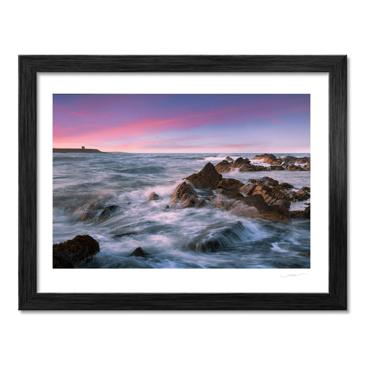 Nua Photography Print Looking across to Drumanagh from the North Beach