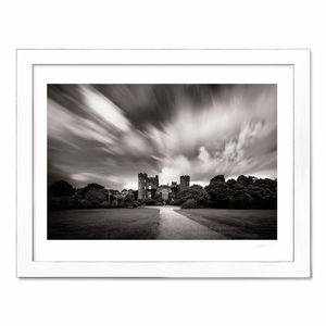 Nua Photography Print Malahide Castle Dublin Black and White