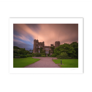 Nua Photography Print Malahide Castle Dublin Dusk