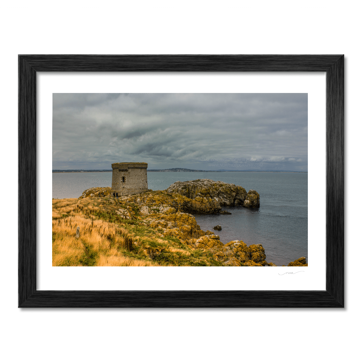 Nua Photography Print Martello Tower on Ireland's Eye Howth