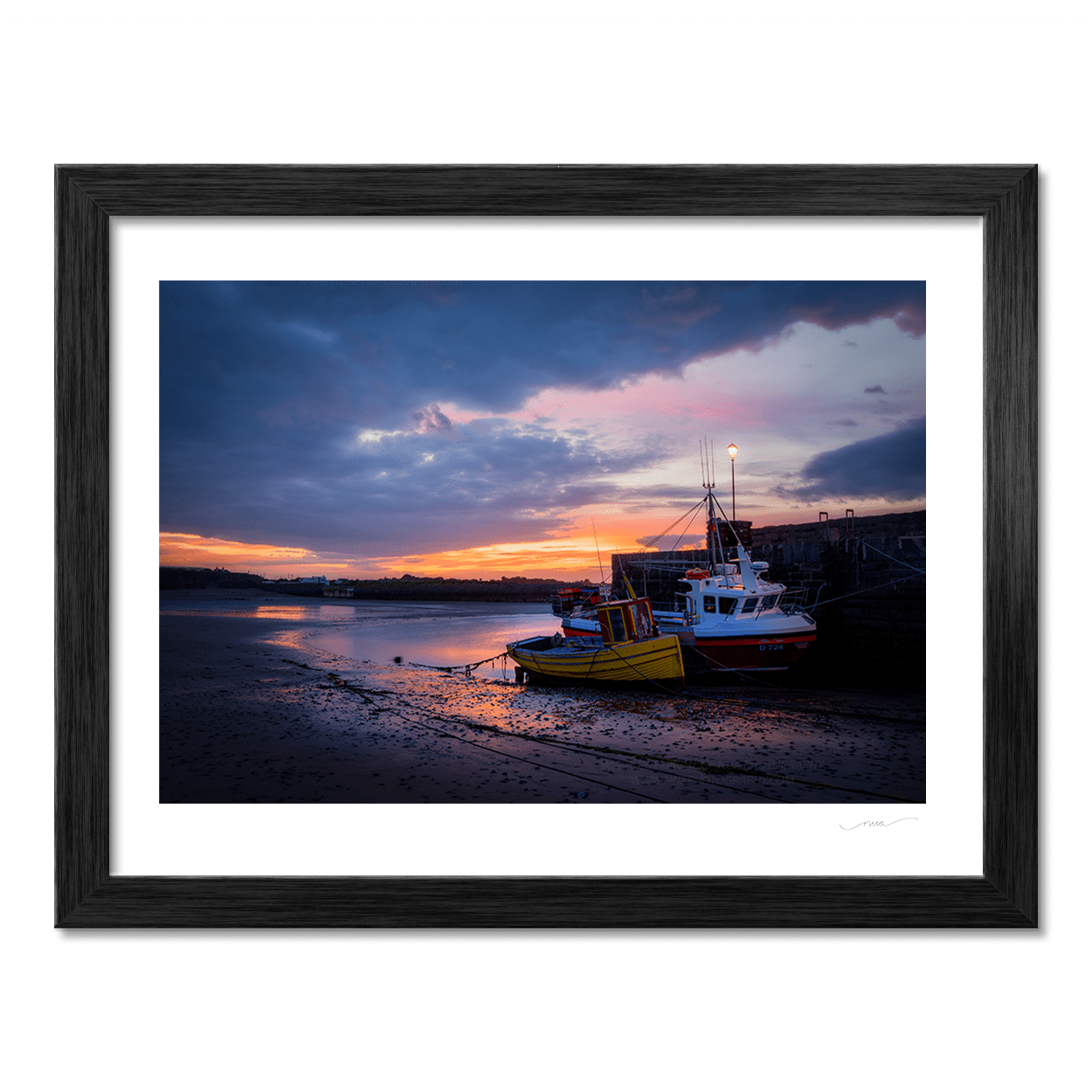 Nua Photography Print Midsummer's night sunset