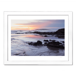 Nua Photography Print North beach pastel sunrise