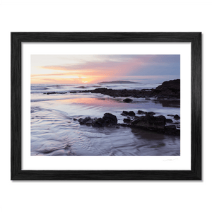 Nua Photography Print North beach pastel sunrise