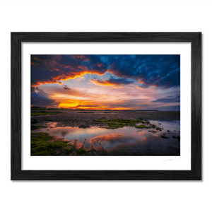 Nua Photography Print North Beach Sunset Rush