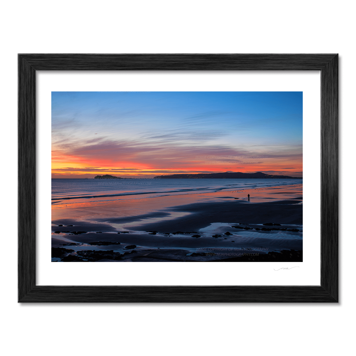 Nua Photography Print Portmarnock beach at Dawn