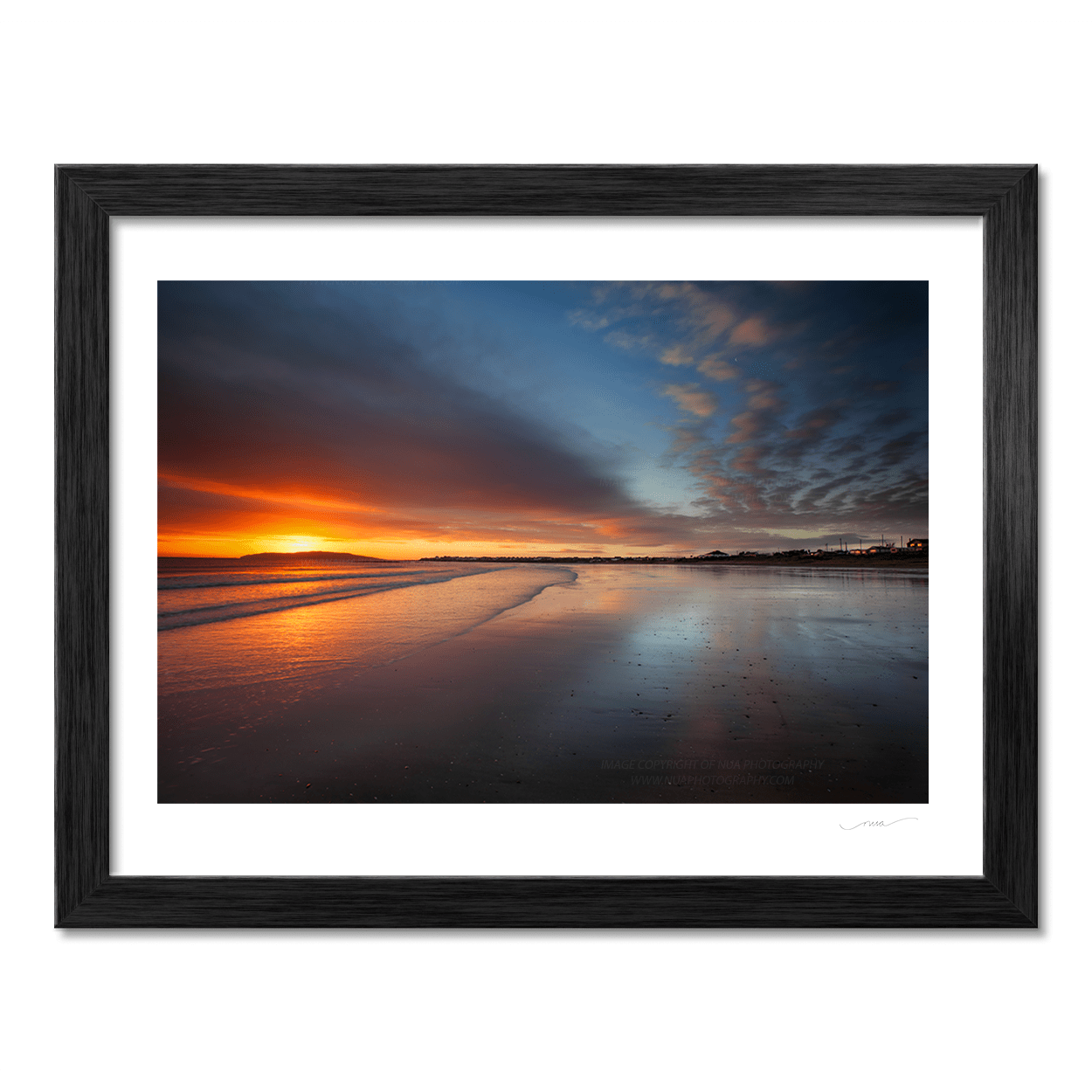 Nua Photography Print Rush North Beach Sunrise 79