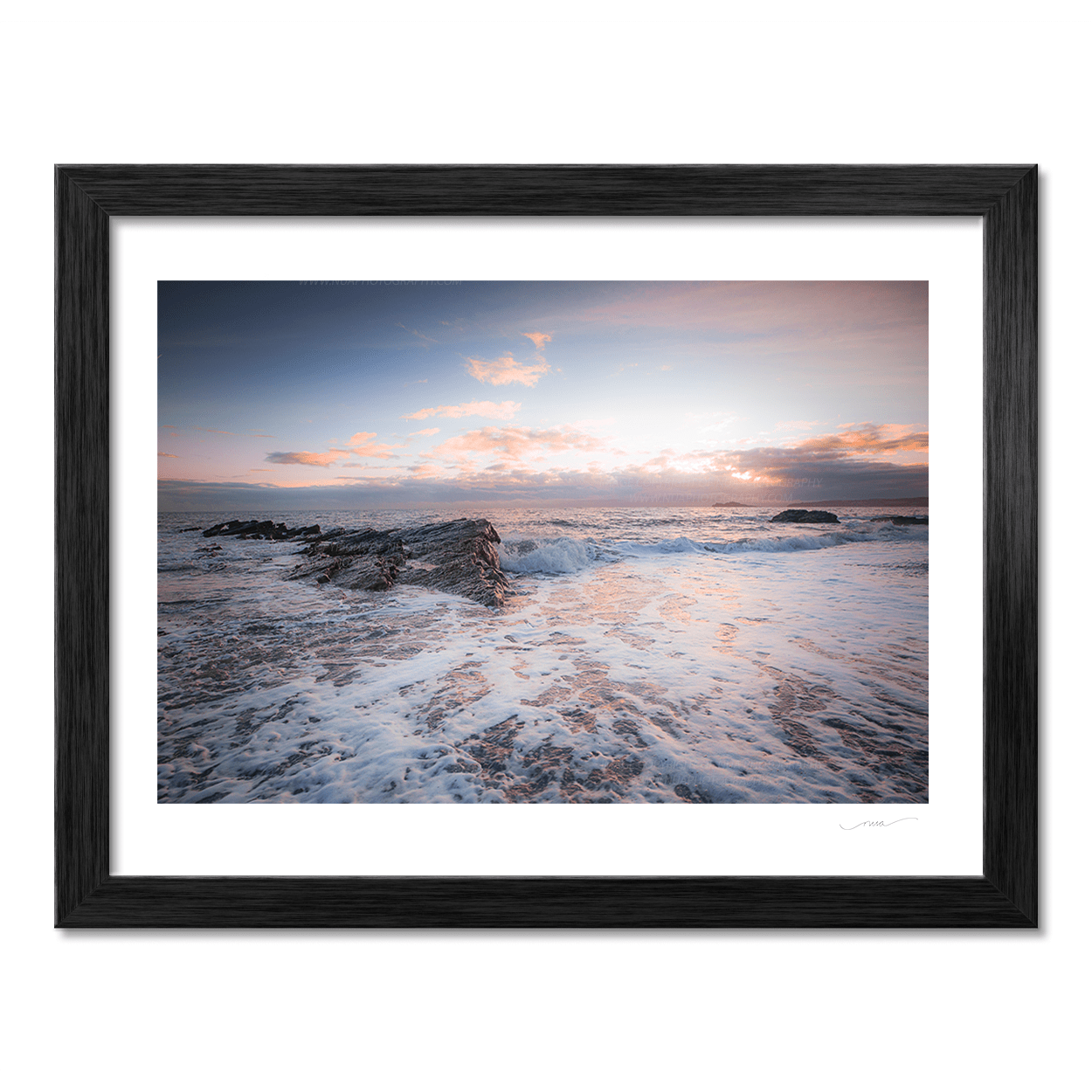 Nua Photography Print Sea Swell Portmarnock Strand