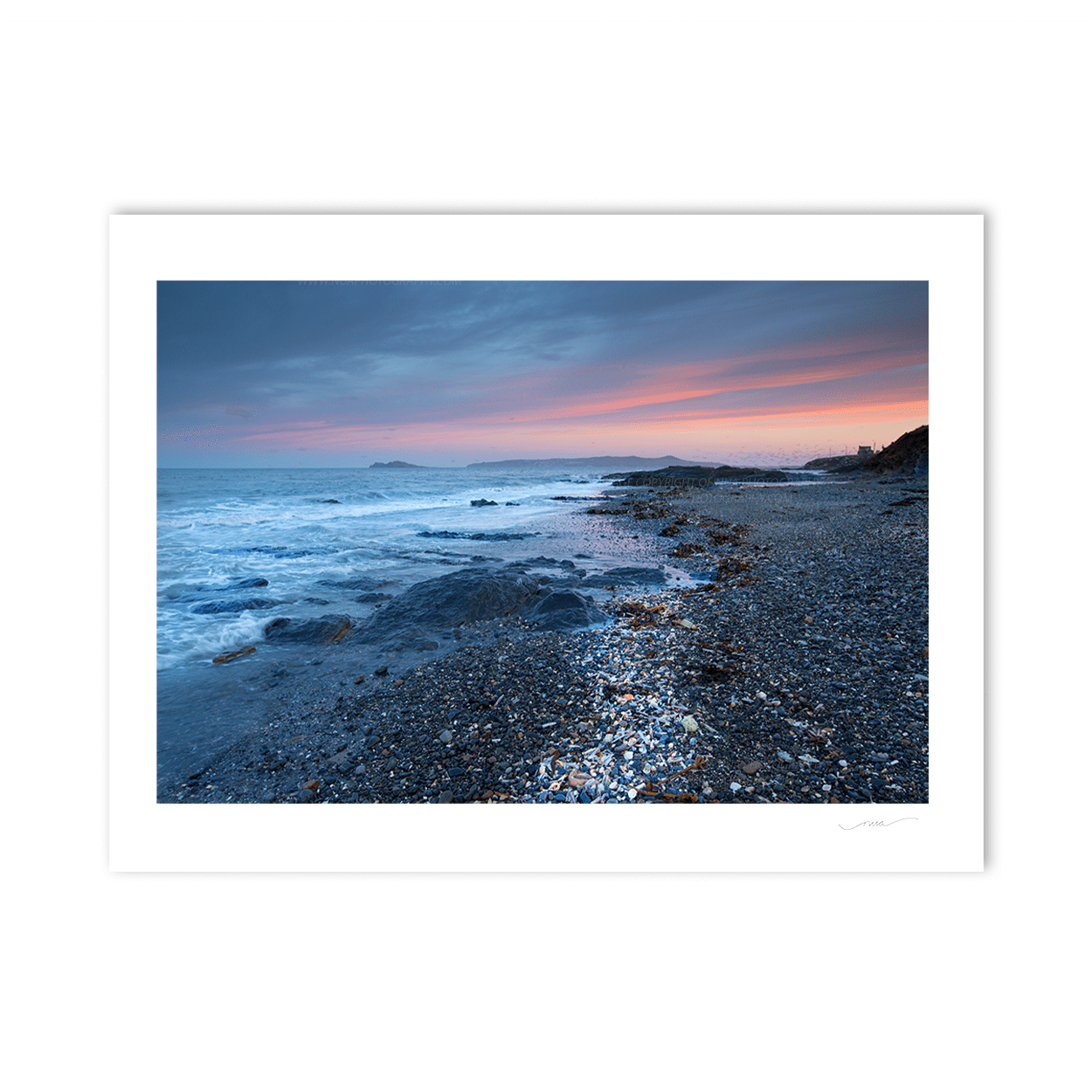 Nua Photography Print Seashells Portmarnock Co Dublin