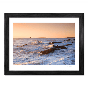 Nua Photography Print Shenick island at sunrise with lambay Island in the distance