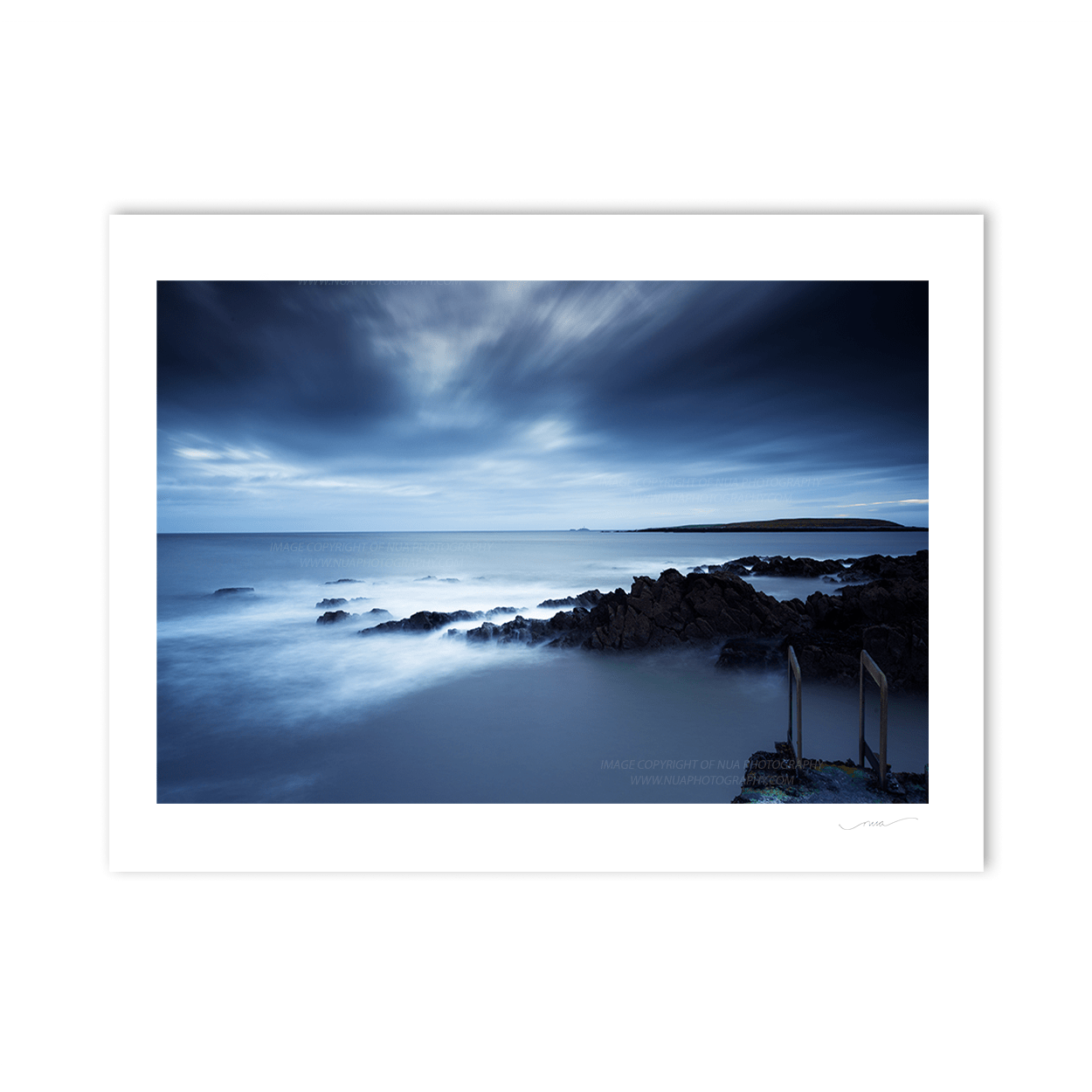 Nua Photography Print Skerries Dublin swimming Red Island 31